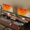 Rathsyme Dual Computer Monitor Stand 43.3 Pulgadas Elevador 1