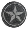 Parche Termoadhesivo  Estrella Total Black 2