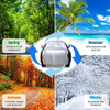 Sailnovo Funda Para Auto Para Todo Tipo De Clima, 2 Sailnovo Funda Para Auto Para Todo Tipo De Clima, 2