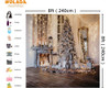 Fondo Fotográfico Solada, Navidad, Dorado, 2,4 X 2,4 M 2 Fondo Fotográfico Solada, Navidad, Dorado, 2,4 X 2,4 M 2