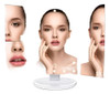 Espejo Maquillaje Con Luces Led + Aumento  22 + 3 Aumentos 1