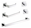 Set De 5 Accesorios Para Baño Cromo Pulido Trustmi -7jqwqyp 0