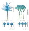 Cayway 21 Plantas Suculentas Artificiales, Suculentas Falsas 1