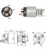 Solenoide Fiat Punto 500 Brava Bravo Doblo Marea Zm 3-595 0 Solenoide Fiat Punto 500 Brava Bravo Doblo Marea Zm 3-595 0