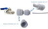 Conector Filtro Agua Rosca Hembra 1/4 A Manguera 1/4 Acople 1