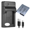 Cargador + Bateria P/ Pentax D-li92 X70 Wg-3 Wg-1 Wg-2 Rz18 0