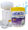 Kit Pequeñas Piscinas Boya Y Pastillas Para Piletas De Lona 1
