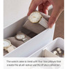 Yamazaki Home Rin Reloj Apilable Y Estuche De Accesorios, Or 3