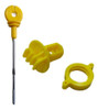 Aislador Con Tornillo Largo + Roscado Amarillo Boyero Campo 0