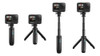 Kit Baston Shorty Gopro + Case Funda Gopro Travel 2