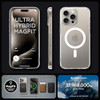 Funda Case Para iPhone 15 Pro Max Magsafe Transparente 6