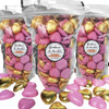 130 Bombones Chocolate Corazón Rosa Dorado Souvenir Candy 0 130 Bombones Chocolate Corazón Rosa Dorado Souvenir Candy 0