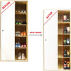 10 Organizadores De Zapatos Soporte Doble Ajustable - Azul 1