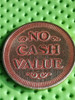 Ficha Token *no Cash Value* U.s.a // Belgrano 1
