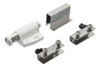 Kit Bisagra Pivot Puerta Vidrio Vitrina Reten Push Tirador 0
