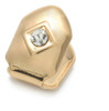 Parrilla De Dientes Grillz Individual Strass Zircon Dorado 0