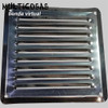 Rejilla Para Ventilación De Acero Inoxidable De 20x20cm 1