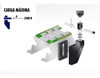 Soporte Baranda H205 Orientable (perilla,virola,tor.)  (436) 2