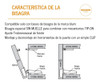 Kit Combo Par De Bisagras Sin Muelle + Tip-on Corto Blum 4