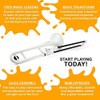 Pbone Jiggs Trombón De Plástico Blanco 2