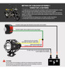Luces 2 Focos Faros Led 5w Camino Para Motos Con Interruptor 5