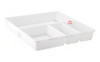Organizador De Cubiertos Plastico 4 Divisiones Cocina 6
