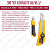 Cuchilla Cutter Cortante Marca Olfa Modelo L - 2 Microcentro 1