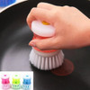 Cepillo De Cocina Recargable Para Detergente Dispenser Baño 1