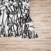 Juegos De Cama Queen Size Black Text Graffiti Juegos De Fund 4