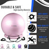 Neumee Exercise Ball Chair With Resistance Bands, 1