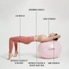 Neumee Exercise Ball Chair With Resistance Bands, 3