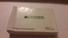 Manual Original Citizen 6711(calibre 6850) 1