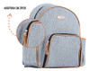 Mochila Maternidade York Cinza - Hug 4