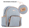 Mochila Maternidade York Cinza - Hug 5