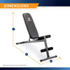 Banco Sb-261w Para Ejercicios En Vertical, 1