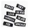 Parche Bordado Frase Personalizada Nombres Delantal Colegio 3