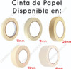 3 Cinta De Papel Adhesiva 36mm Enmascarar Para Pintor 2