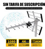 Antena Digital Para Tv Abierta Hd Canales Led O Smart Tv 4