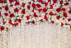 Telón De Fondo Para Fotografía De Pared Con Rosas Rojas Y Bl 3