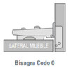 Bisagra Push Codo 0 Ducasse (2u.) + Reten De Puerta (1u.) 3