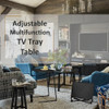Chanwulili Multifunción Tv Tray Table Bandeja De Tv Plegable 4