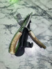 Conjunto, Individual Para El Asado, De Cuchillo Y Tenedor. 1