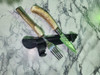 Conjunto, Individual Para El Asado, De Cuchillo Y Tenedor. 2