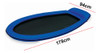 Colchoneta Inflable Para Pileta Mesh Lounge 178x94 Cm 2