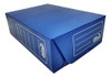 Caja Archivo Plastica Oficio 12 Azul T/v X25u. 6