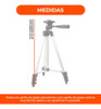 Tripode Plegable Aluminio P/ Camara Reflex Telescopico 1