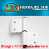Accesorios Para Abertura Bisagra Flh1 Puerta Herrero Blanco 1