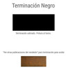 Tutor Espaldar Para Pared Grande Pintado De Negro 3