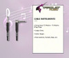 Cable P/instrumento Angular 6mts Mxr Dcis20r Plug Oferta!! 1