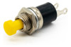 25 Pulsadores Mignon Normal Abierto 7mm 1a 250v Amarillo 0